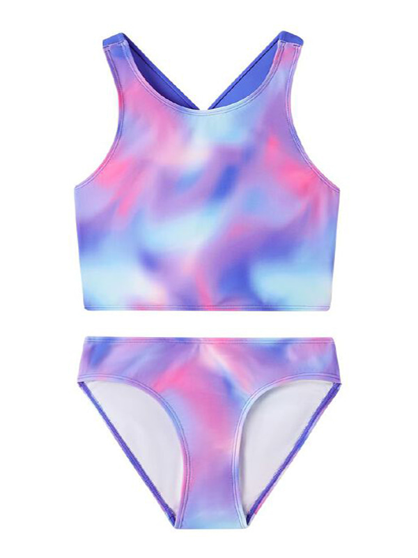 Girl Rainbow Bikini Swimwear
